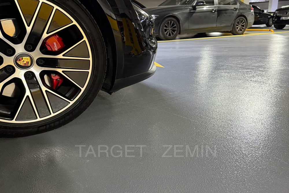 Göktürk / Eyüpsultan Kapalı Otopark Epoksi Zemin Kaplama Projesi