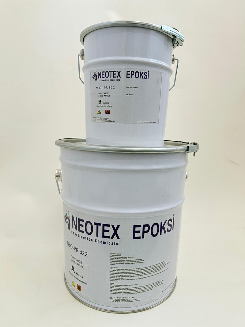 NEOTEX EPOKSİ NEO-PR 322 – Solventsiz Epoksi Astar