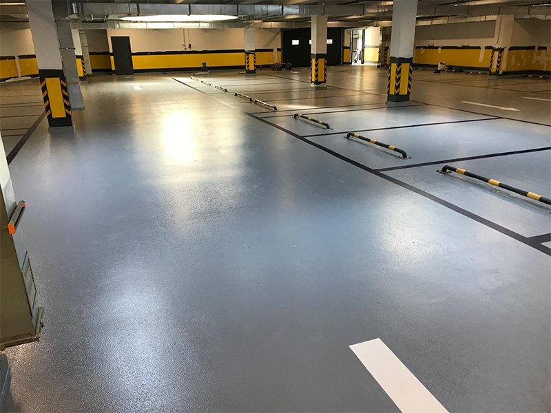 Otopark Epoksi Zemin Kaplama